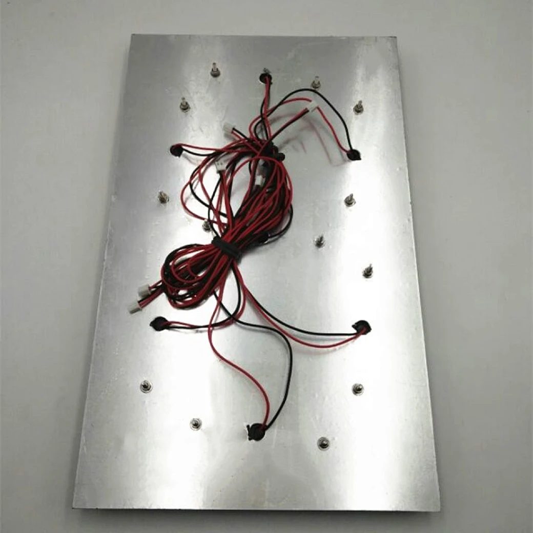red 7 segment display outdoor