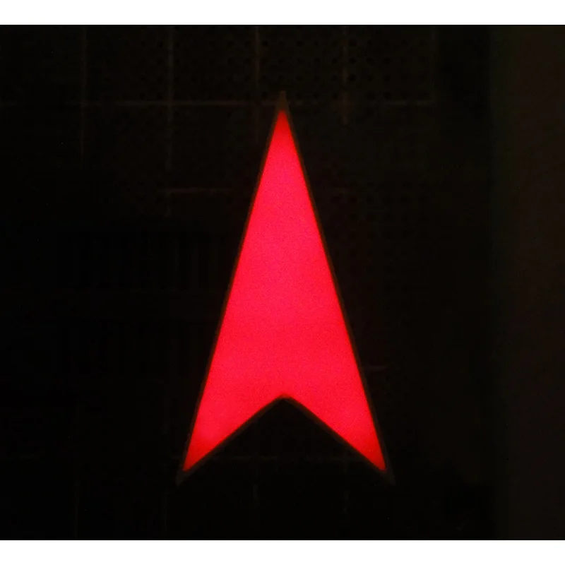 LED arrow indicator red single led arrow display super red