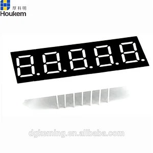 white 0.36inch 5 digits 7 segment display ca FND display 0.36'' five digits