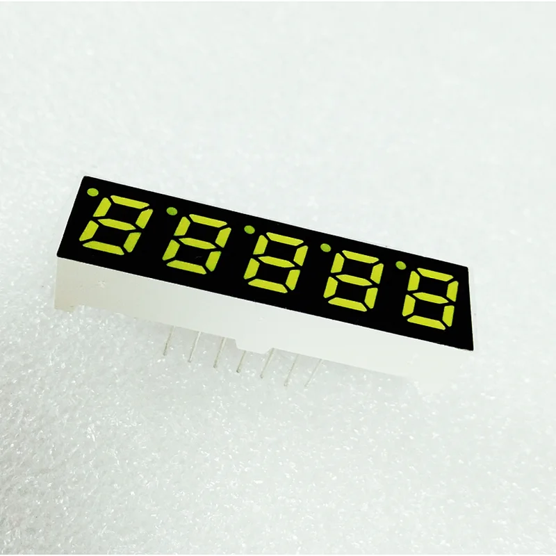 KEM-2851 anode 0.28 inch 5 digit 7 segment display super white