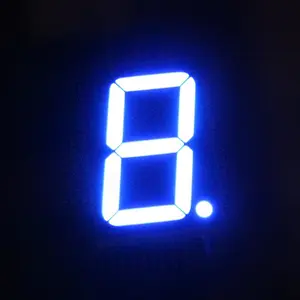 2.3 inch blue color 1 digit 7 segment led display led module