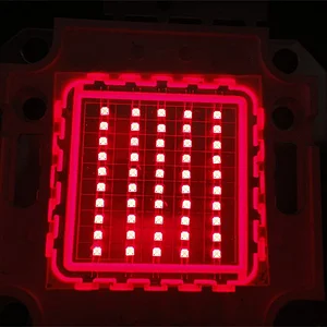Brightness red high power 50w 660nm high power led chip for plant grow