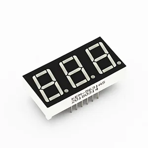 China led factory Houkem red 5631bsr 0.56 inch 3 digit 7 segment display