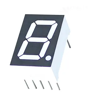 0.56 inch one digit 7 segment common anode led display