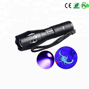 Factory wholesale 365nm led uv flashlight for Fluorescence Inspection