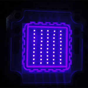 Hign Power 50W UV 365nm 370nm Ultra Violet Led Chip