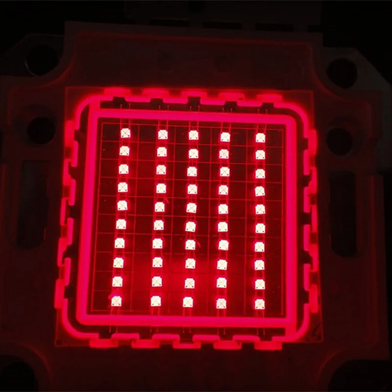50w Red color high power COB LED grow light chips