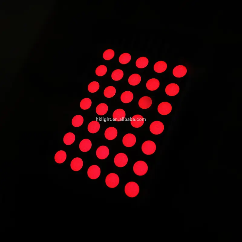 RED Color 625nm 630nm Dot Matrix 5x7 Led Display Module
