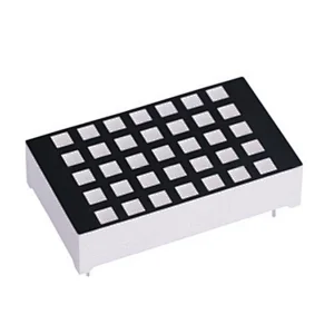 High quality mini 1.9mm 5x7 white led dot matrix display HOUKEM-7057-AW