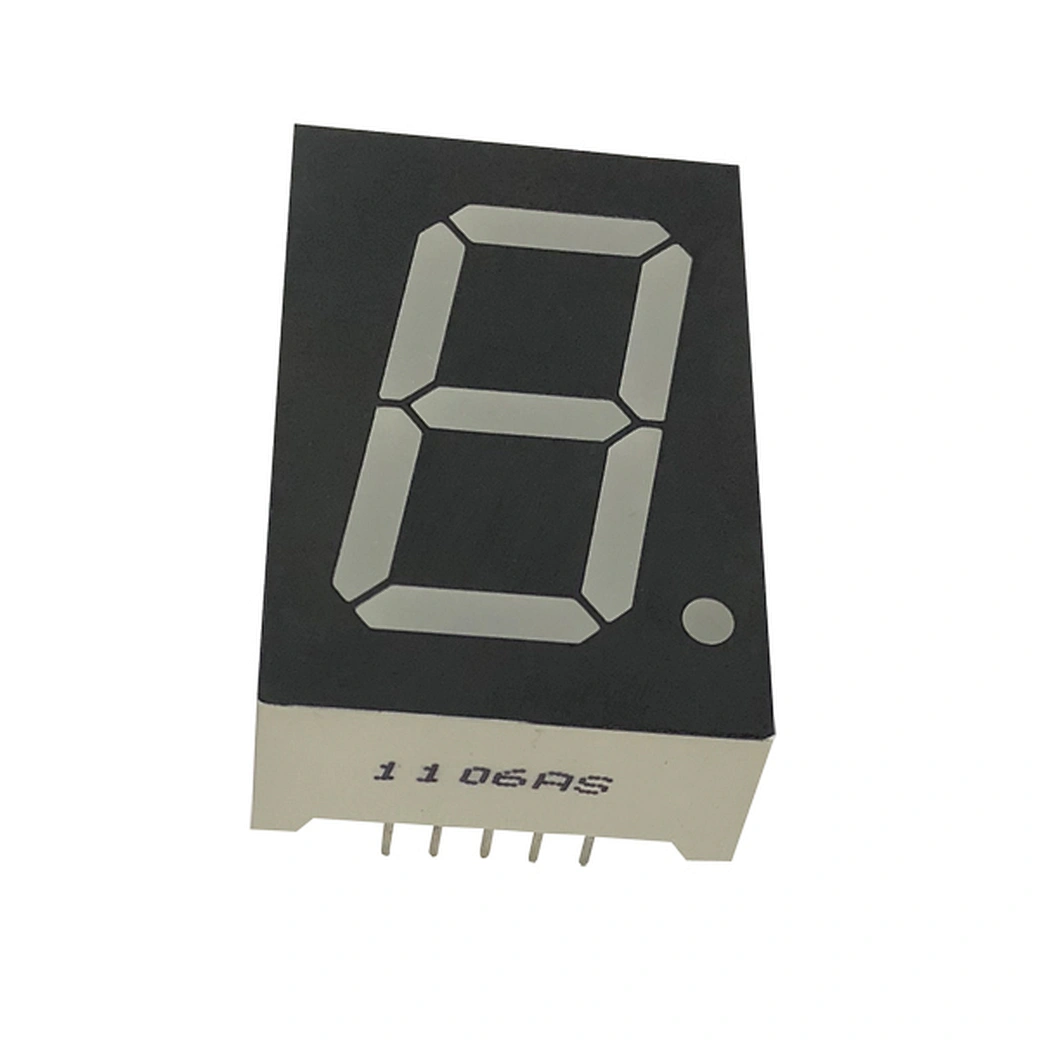 KEM-10016-ASR super red 1 digit 1