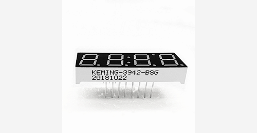 common anode 0.39'' 4 digit fnd 7 segment display red color KEM-3942-BSR