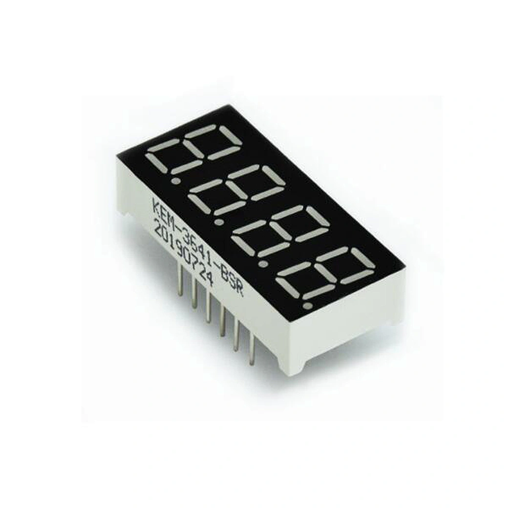 red 3461as 4 digit 7 segment led display