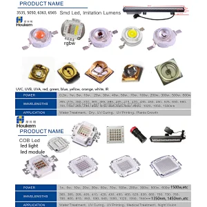 Ir LED 850nm 855nm far infrared led high power 850 nm ir led 100watt