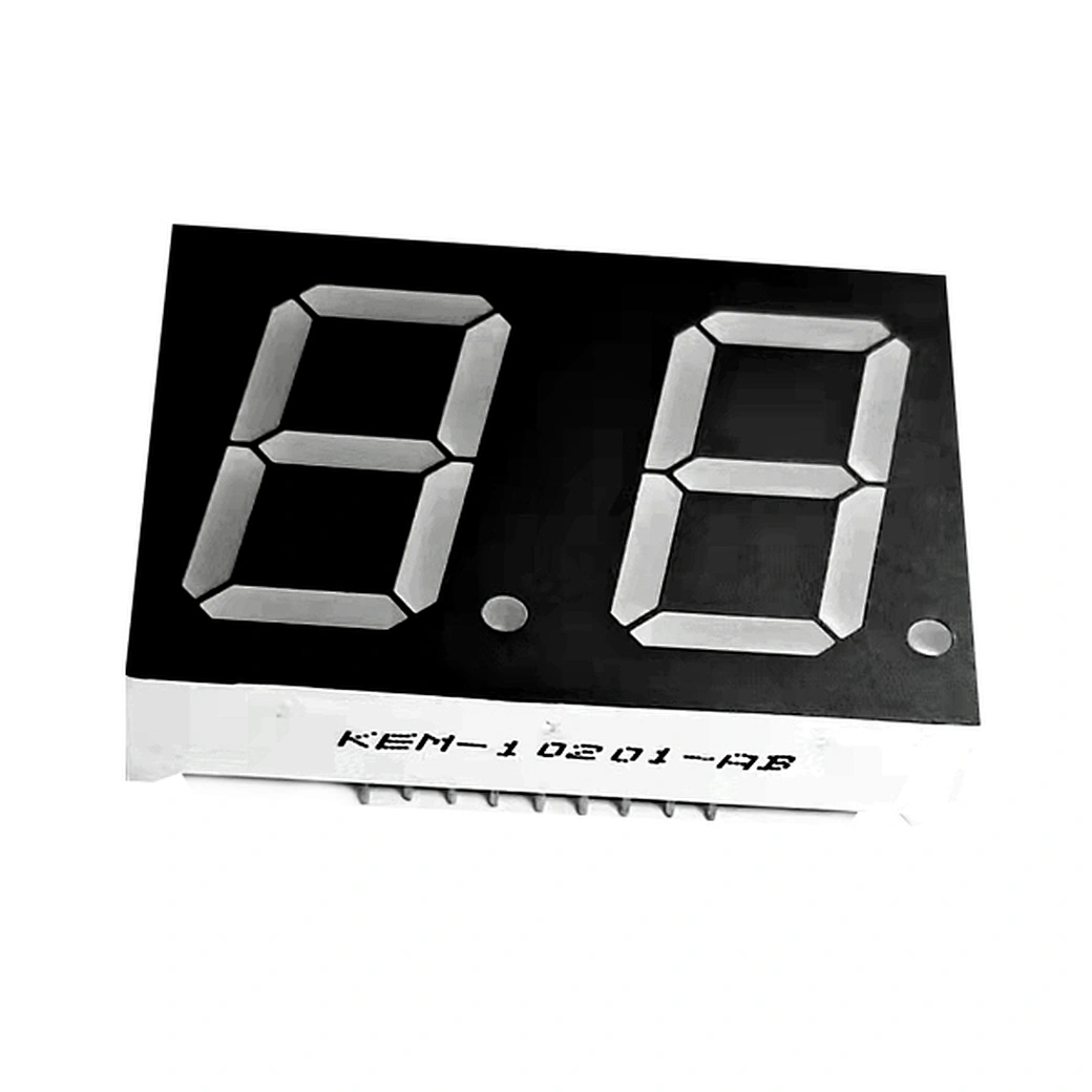 anode red 1 inch 2 digit 7 segment led display dual digits seven ...