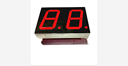 Red Color 1 Inch 2 Digit 7 Segment Led Display Led Module Kem 10021 Absr 18pins From China 1808