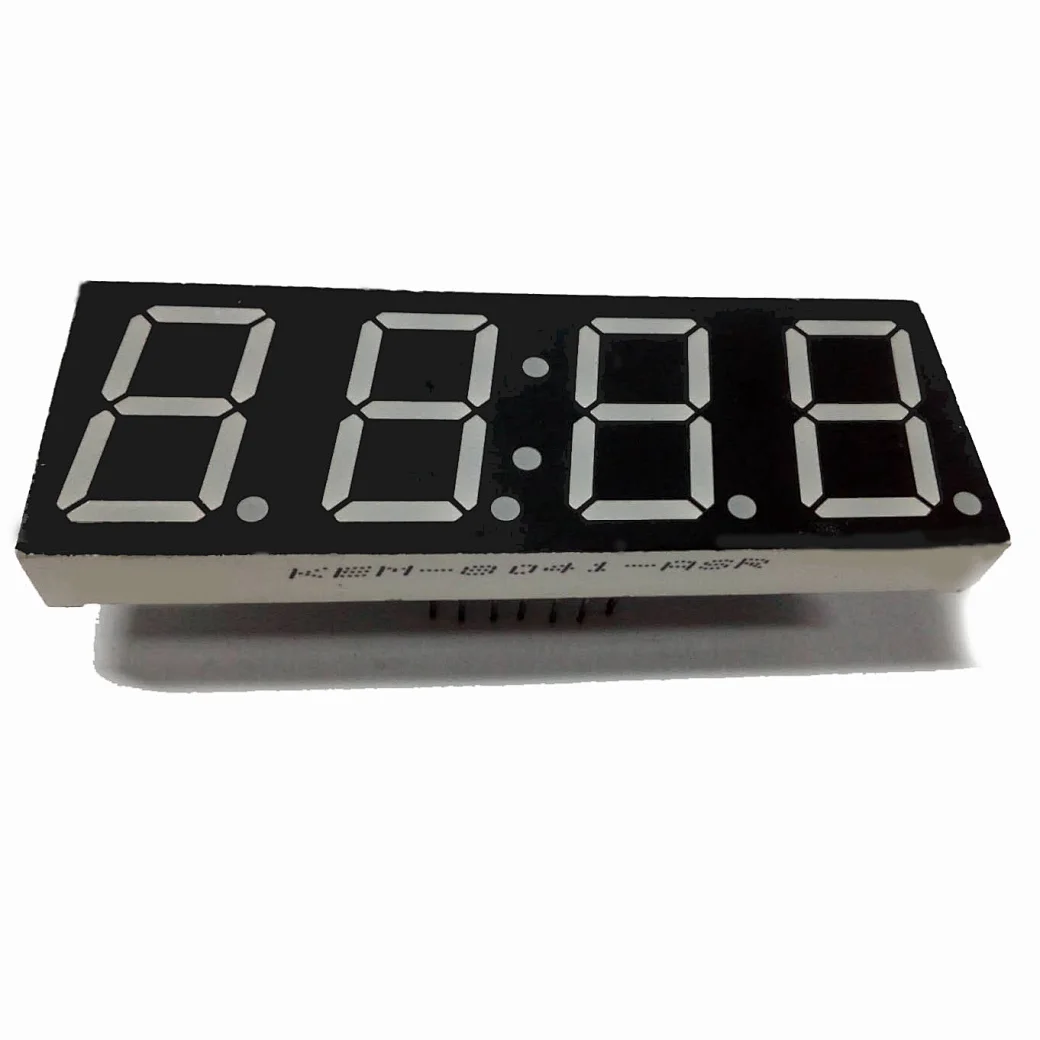 Houkem-8041-BW 0.8 inch 7 segment display white 4 digit