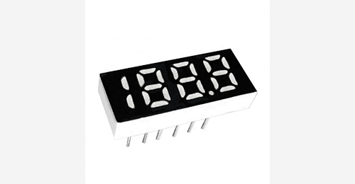 1888 shape display 0.25 inch mini 3.5 digit led 7 segment display