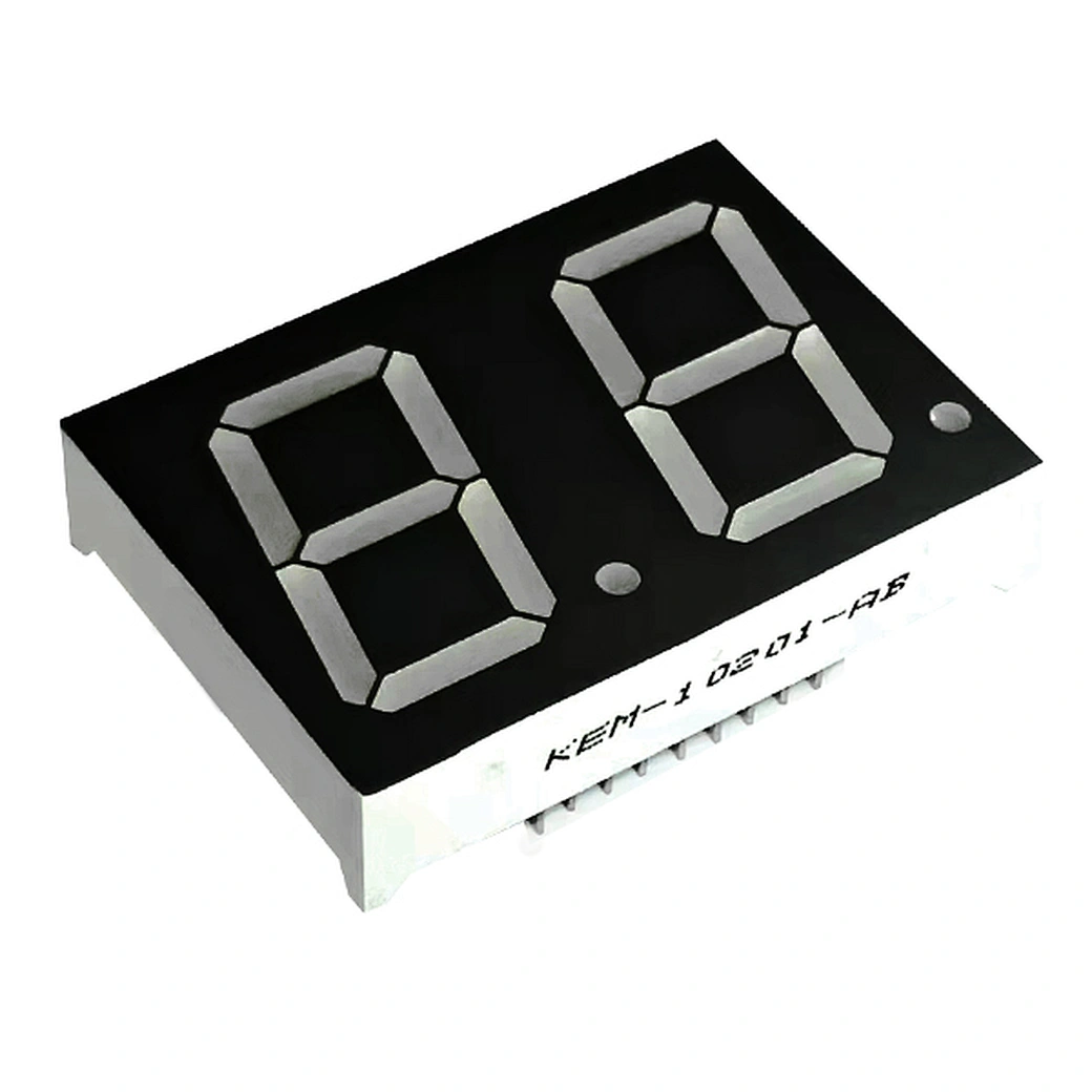 anode red 1 inch 2 digit 7 segment led display dual digits seven ...