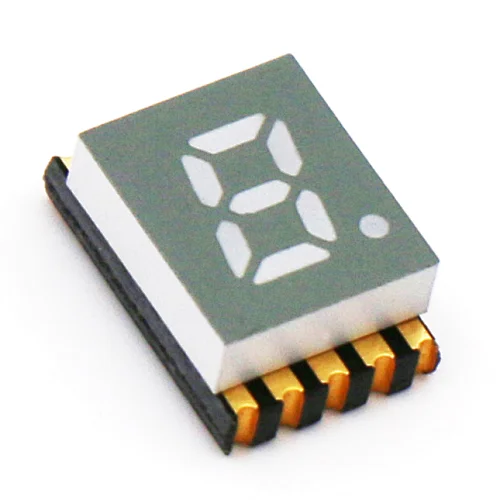 Factory price SMD LED display red orange green blue white small 0.2 inch smd 7 segment led display