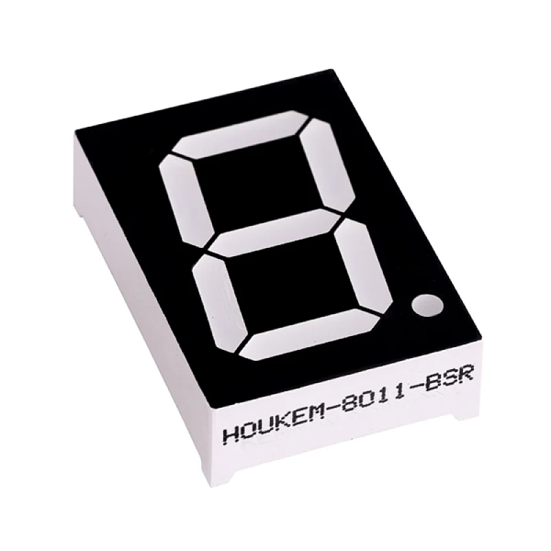 0.8 inch 7 segment led