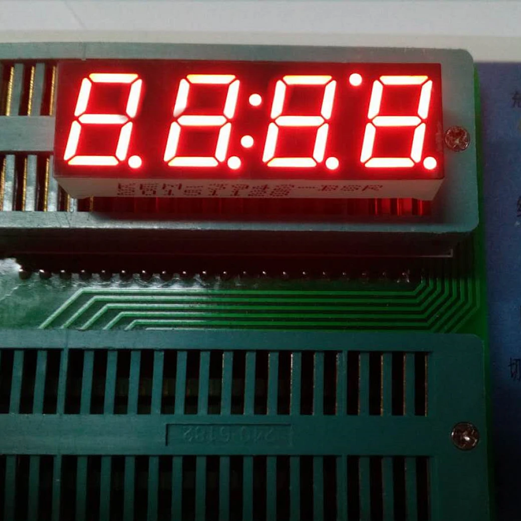 0.39inch 4 Digit Red Color 7 Segment Display LED Module