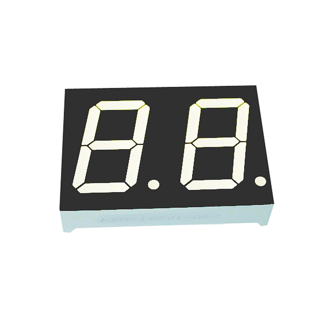 anode red 1 inch 2 digit 7 segment led display dual digits seven ...