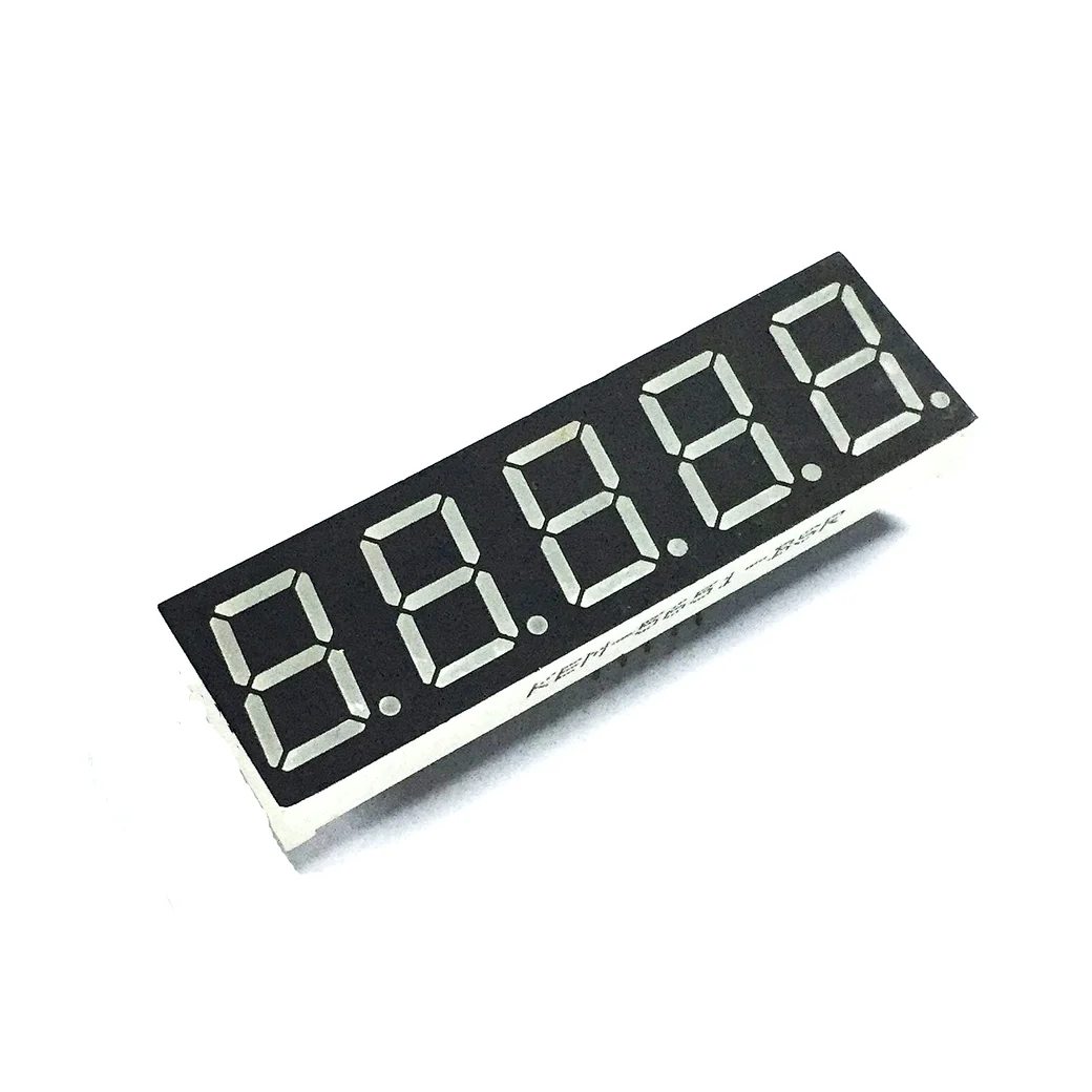 Common anode 5 digit 7 segment display fnd 7 segment led display ...