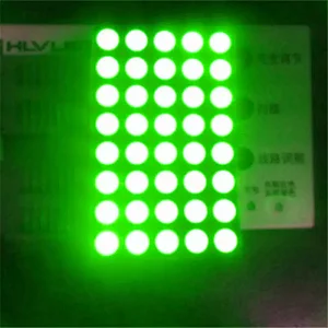 Dot Matrix LED Display,Green 4.5mm 5x7 Dot Matrix,4.5mm 5x7 Square Dot Matrix