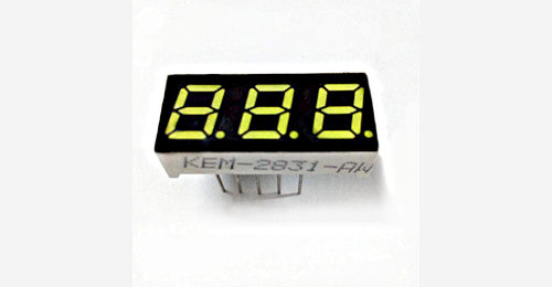 High quality 0.28'' 3 digit 7 segment led display