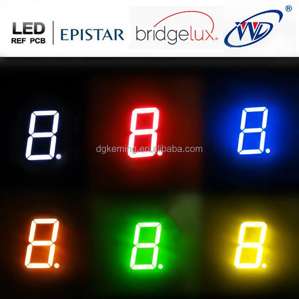 5'' 7 segment led display