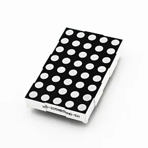 China LED Components Indicator 8x5 led Dot Matrix 5x8 Lattice LED Dot Matrix Display