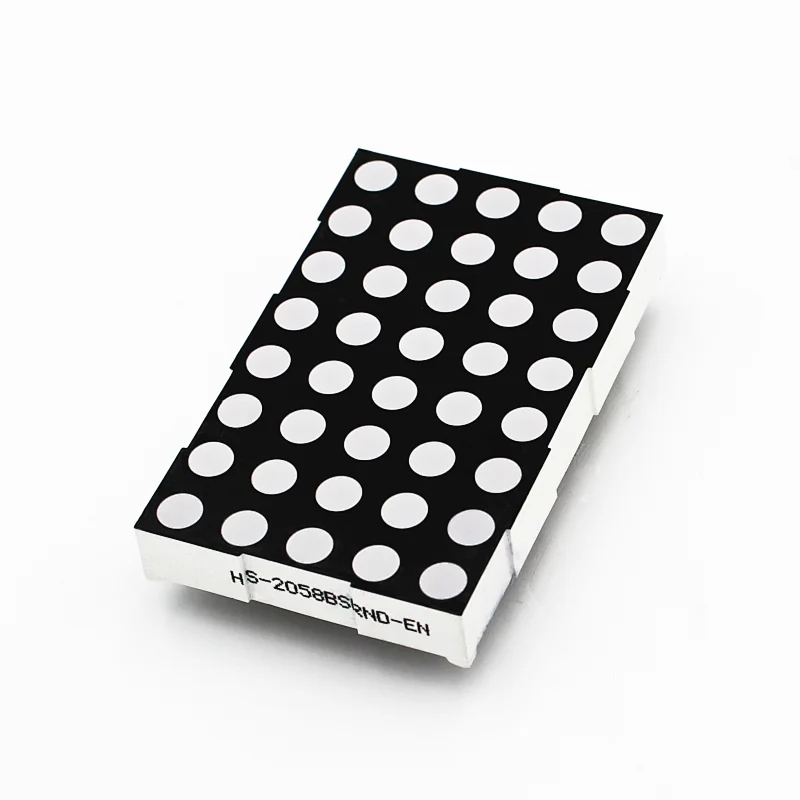 China LED Components Indicator 8x5 led Dot Matrix 5x8 Lattice LED Dot Matrix Display