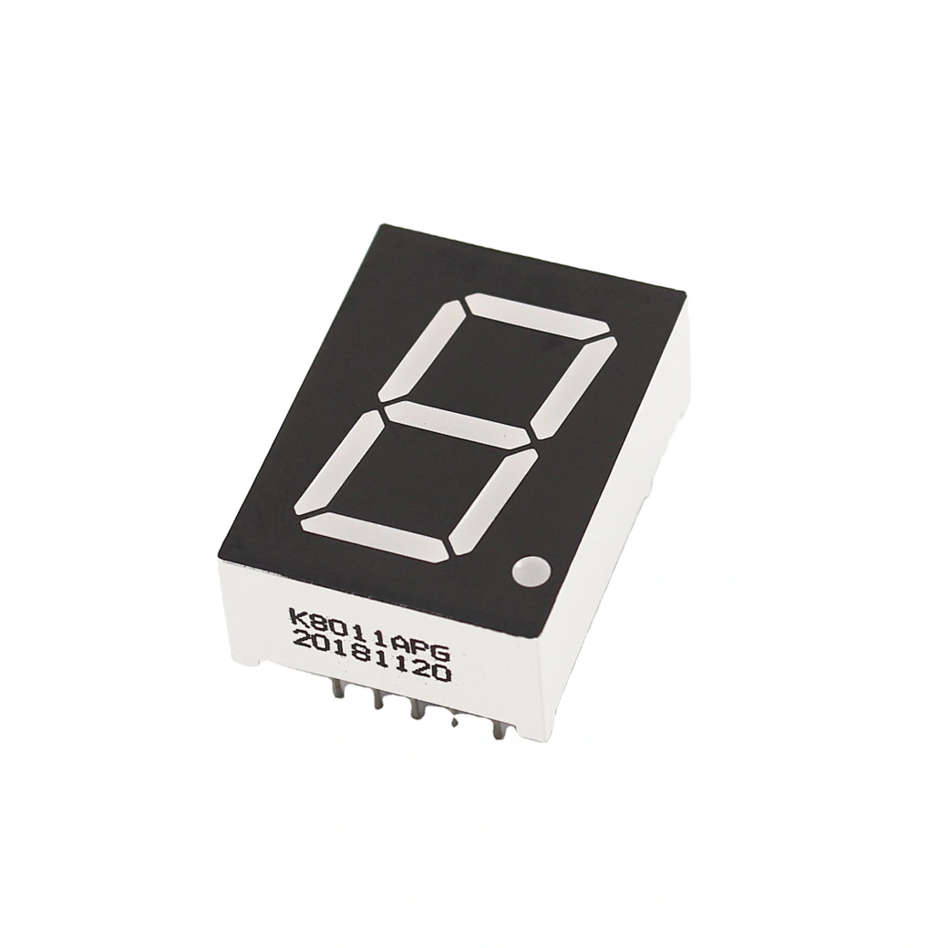 0.8 inch 7 segment led