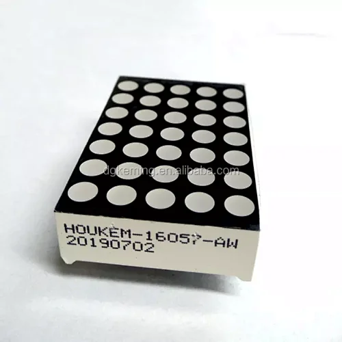 Dot Matrix LED Display,Green 4.5mm 5x7 Dot Matrix,4.5mm 5x7 Square Dot Matrix