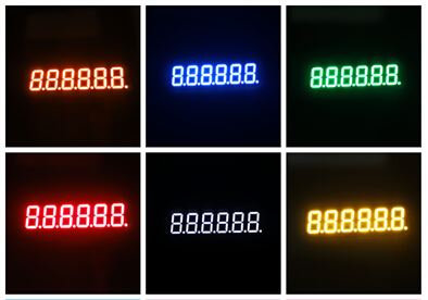 6 digit led display