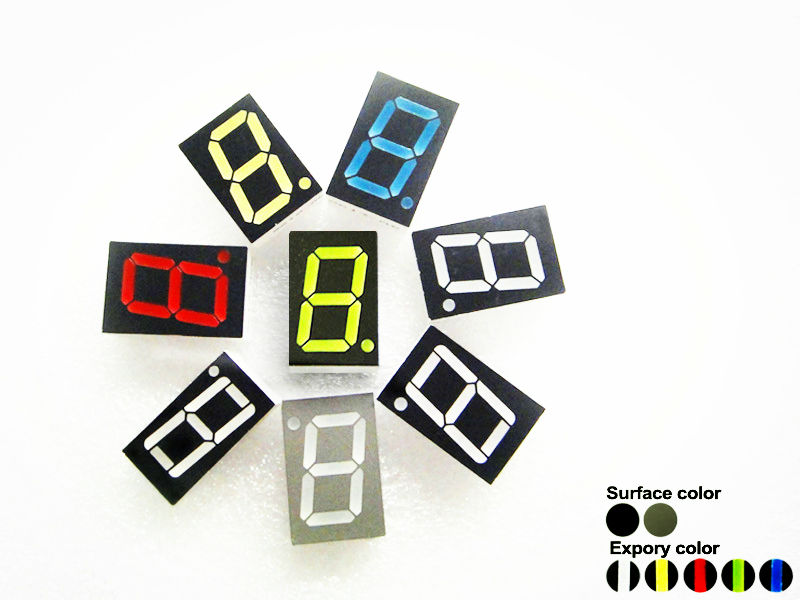 16 segment, 14 segment led Alpha numeric display 2 digit red/green/white