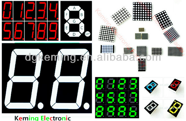 16 segment, 14 segment led Alpha numeric display 2 digit red/green/white
