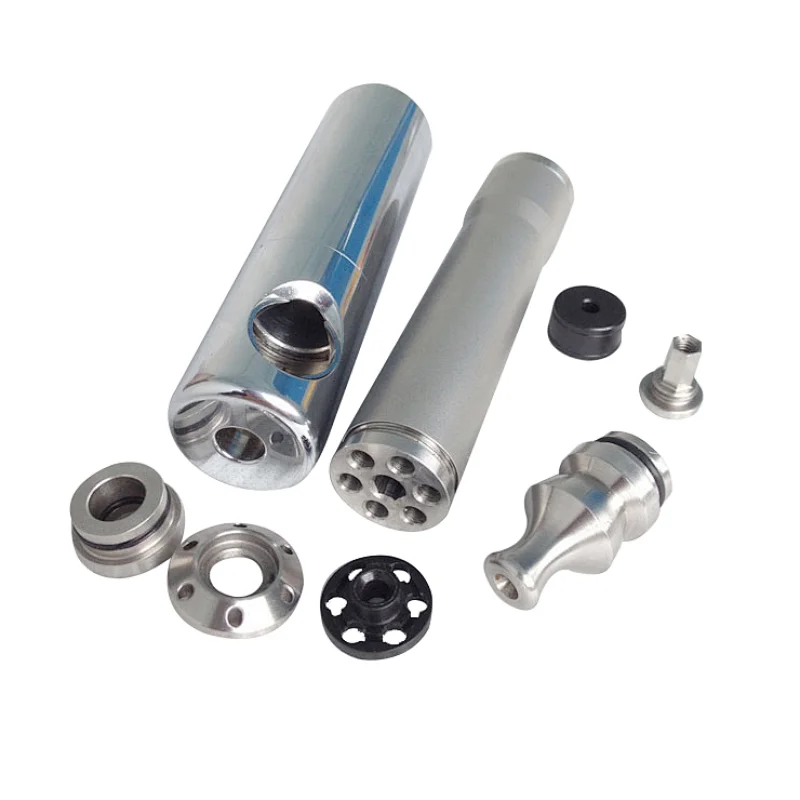 metal copper precision CNC machining anodized lead screw nut