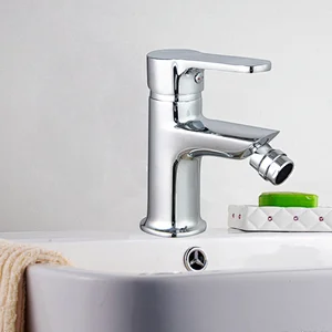 contemporary Brass water tap for deck mounted bidet faucets made china