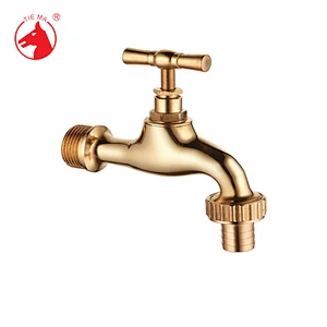 Decorative outdoor faucets brass bibcock wall