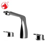 High Quality Single Handle Toilet 3 hole basin mixer tap
