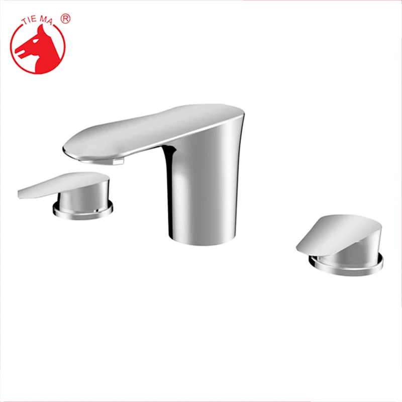 Deck mount two handles basin tap/basin mixer/basin tap