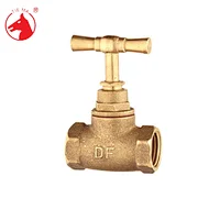 High Performance female thread brass stop valve