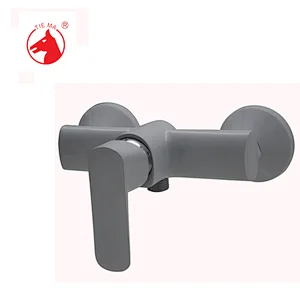white color bathroom shower faucet set with water tap brand