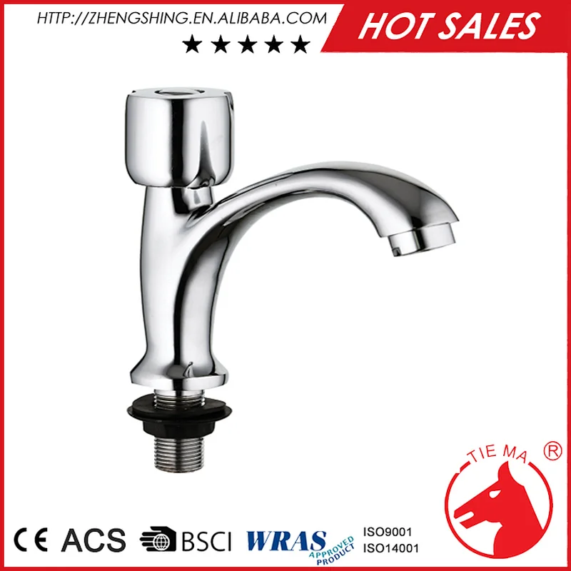 China factory supply cheap zinc alloy cold water tap, copper bibcock,wash basin tap