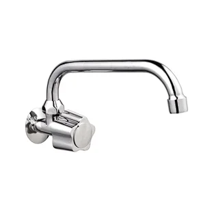 High Performance garden faucet self closing wall sink water tap