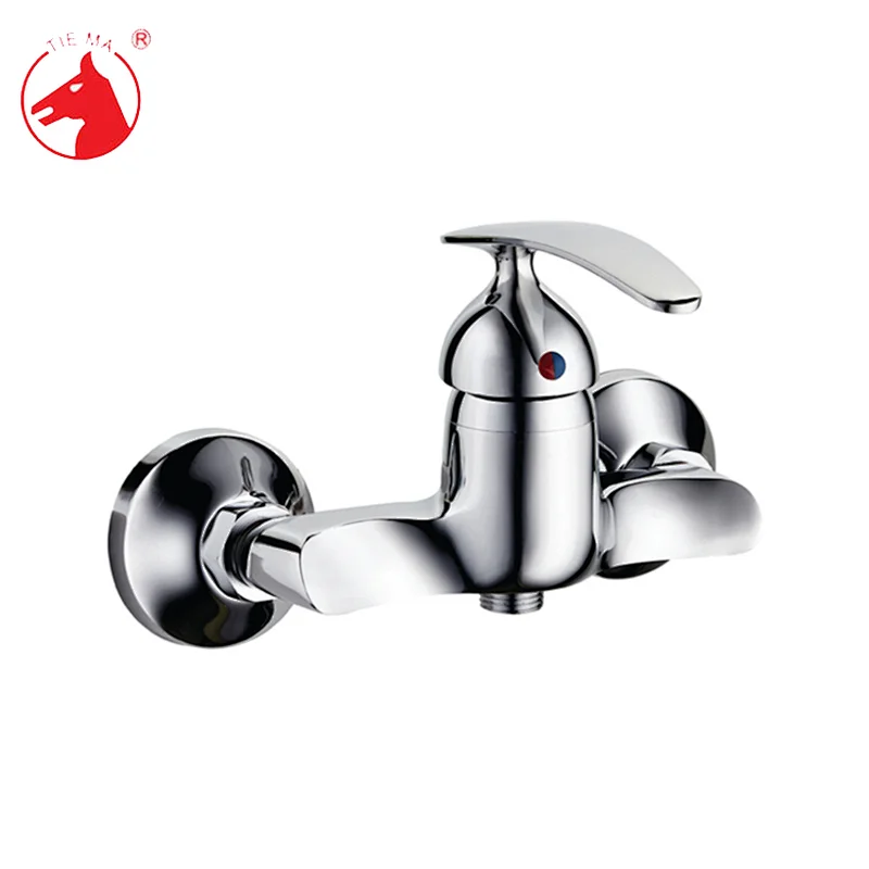 Online wholesale Chromed brass temperature control shower faucet