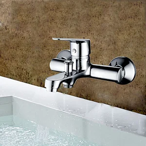 New Products Ceramic Cartridge Brass Main Body Bath Mixer (ZS82001)