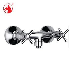 Online wholesale ABS chrome new modern design set bathroom shower faucet