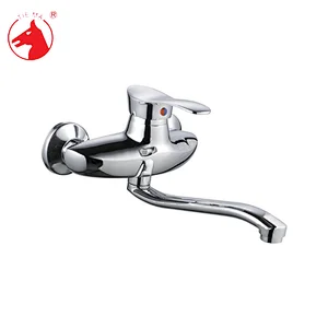 Most Popular Single Handle wall mounted brass faucet